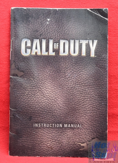 Activision Call of Duty Instruction Manual Booklet for PC Computer