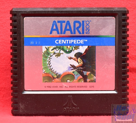 Atari 5200 Centipede Cartridge w/ Overlay