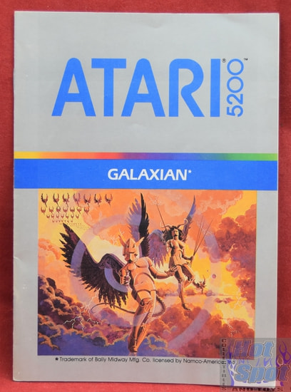 Atari 5200 Galaxian Instruction Booklet