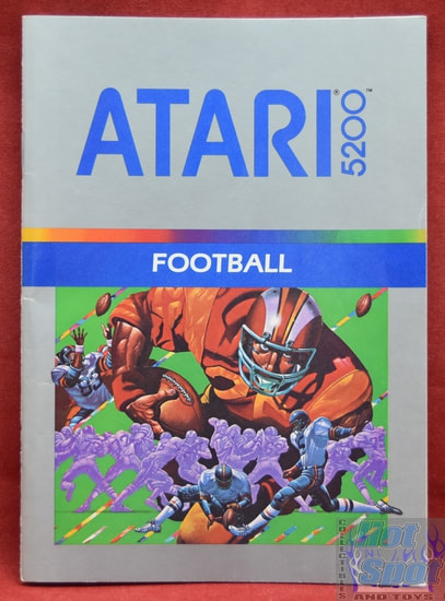 Atari 5200 Football Instruction Booklet