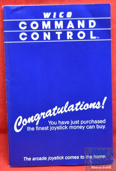 Intellivision Wico Command Control Instruction Booklet