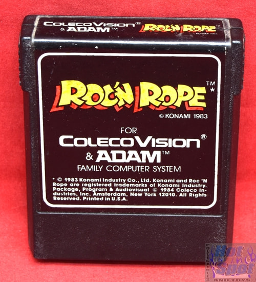Coleco Vision Roc'n Rope Game Cartridge