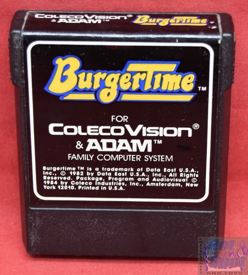 Coleco Vision BurgerTime Game Cartridge