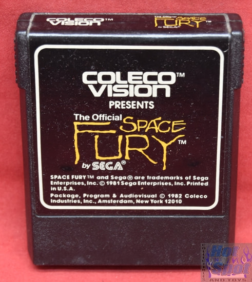 Coleco Vision Space Fury Game Cartridge