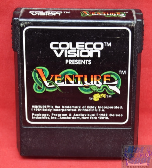 Coleco Vision Venture Game Cartridge