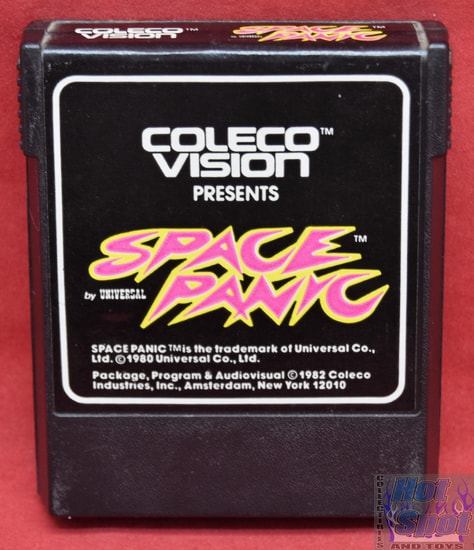 Coleco Vision Space Panic Game Cartridge