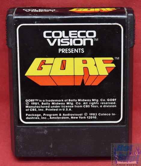 Coleco Vision Gorf Game Cartridge