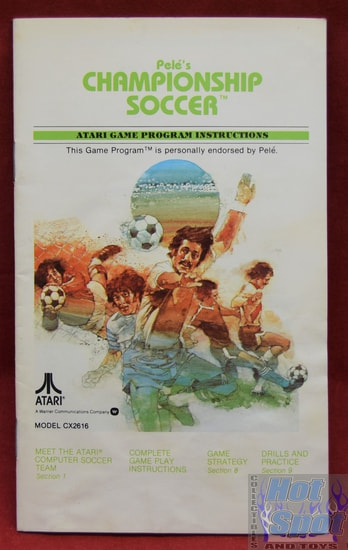 Pele's Championship Soccer Game Program Instructions