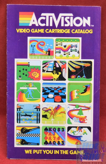 Activision Video Game Cartridge Catalog 1982