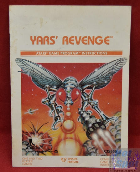 Yars' Revenge Game Program Instructions