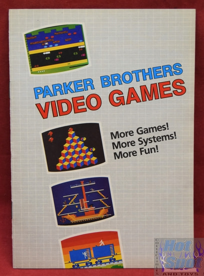 Parker Brothers Video Games Catalog 1983