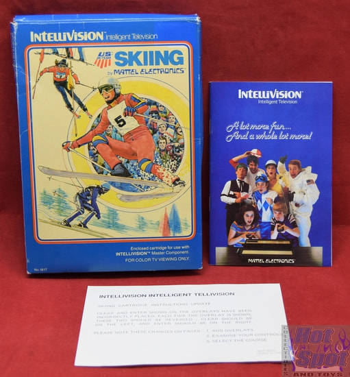 Intellivision Skiing Box and Insert ONLY