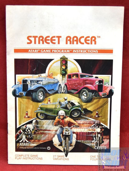 Street Racer Instructions Booklet