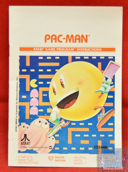 Pac-Man BOOKLET ONLY