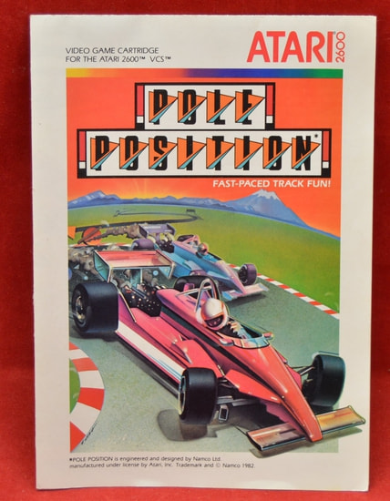 Pole Position Atari Instructions Booklet- Atari 2600