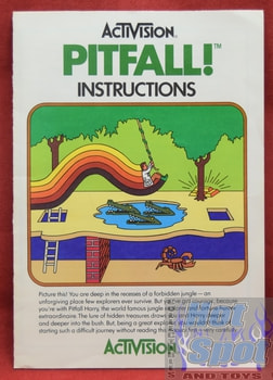 Pitfall ! Instruction Booklet
