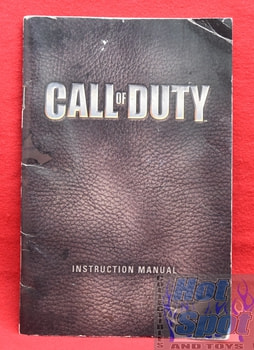 Activision Call of Duty Instruction Manual Booklet for PC Computer