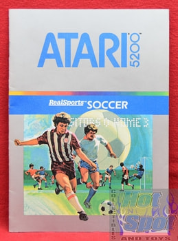 Atari 5200 Soccer Instruction Booklet