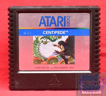 Atari 5200 Centipede Cartridge w/ Overlay