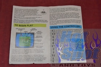 Football Atari Instruction Booklet