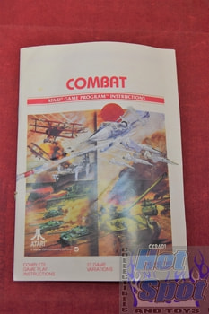 Combat Atari Game Program Instructions