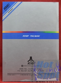 Atari 5200 Pac Man Instruction Booklet
