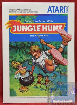 Atari 5200 Jungle Hunt Instruction Booklet