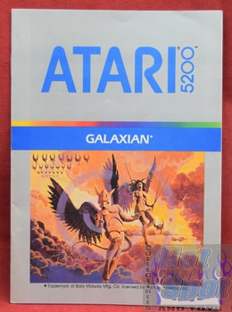 Atari 5200 Galaxian Instruction Booklet