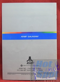 Atari 5200 Galaxian Instruction Booklet