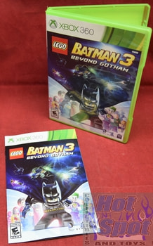 LEGO Batman 3 Beyond Gotham Xbox 360 Covers, Cases, and Booklets