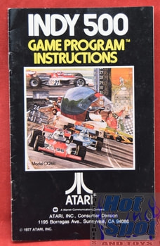 Indy 500 Game Program Instructions