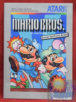 Atari 5200 Mario Bros. Instruction Booklet