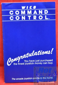 Intellivision Wico Command Control Instruction Booklet