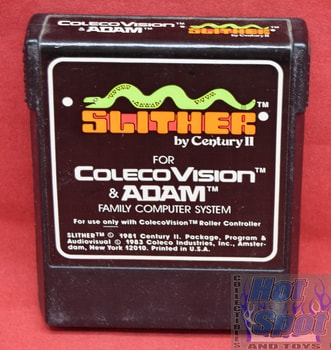 Coleco Vision Slither Game Cartridge