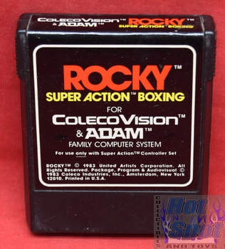 Coleco Vision Rocky Super Action Boxing Game Cartridge