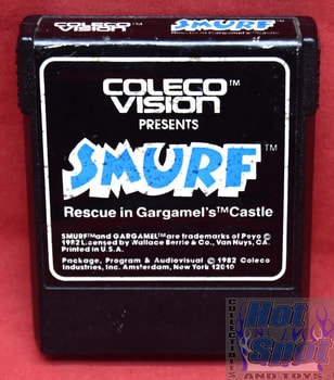 Coleco Vision Smurf Rescue in Gargamel's Castle Game Cartridge