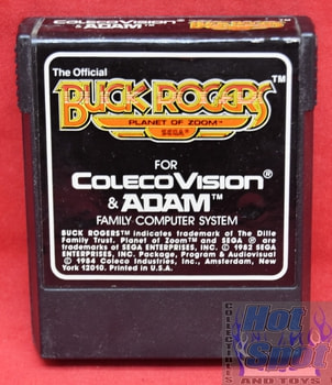 Coleco Vision Buck Rogers Planet of Zoom Game Cartridge