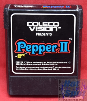 Coleco Vision Pepper II Game Cartridge