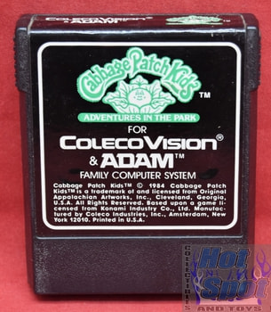 Coleco Vision Cabbage Patch Kids Adventures in the Park Game Cartridge