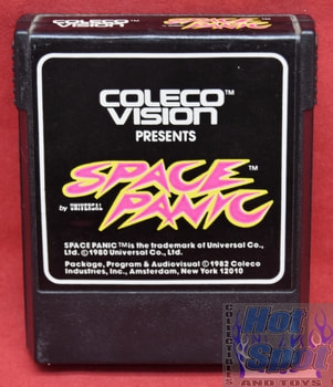 Coleco Vision Space Panic Game Cartridge