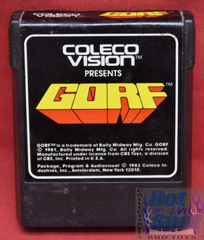 Coleco Vision Gorf Game Cartridge