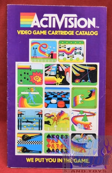 Activision Video Game Cartridge Catalog 1982