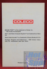 Mouse Trap Cartridge Instructions