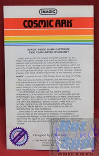 Imagic Cosmic Ark Program Instructions