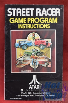 Street Racer Game Program Instructions