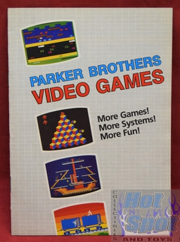 Parker Brothers Video Games Catalog 1983