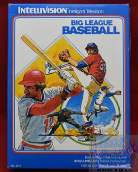 Intellivision Big League Baseball Box ONLY