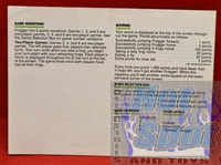Frogger Instructions Booklet - 2600