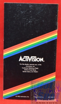 Activision Video Game Cartridge Catalog