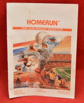 HomeRun Game Instructions Booklet